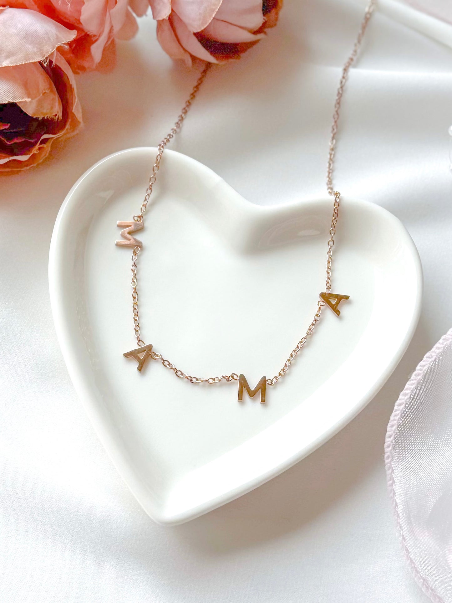 The Rose Gold Mama Necklace