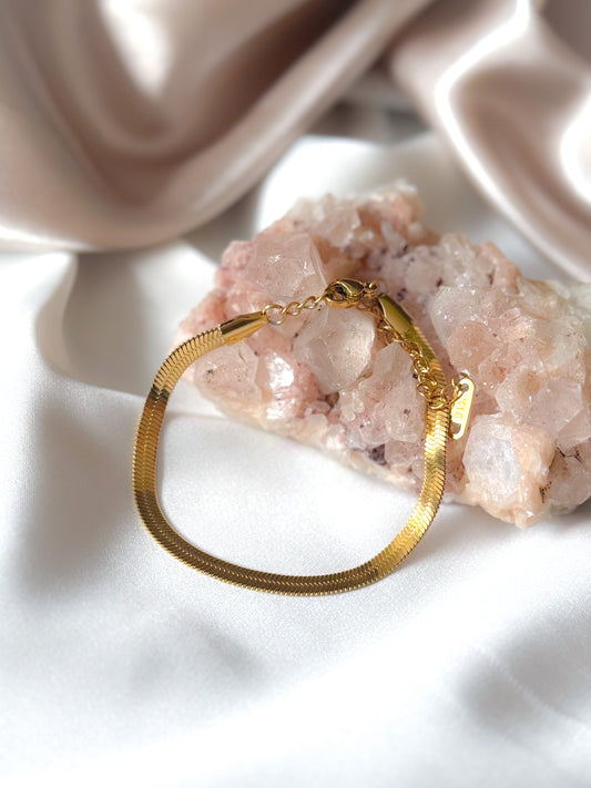 The Isabella Herringbone Bracelet