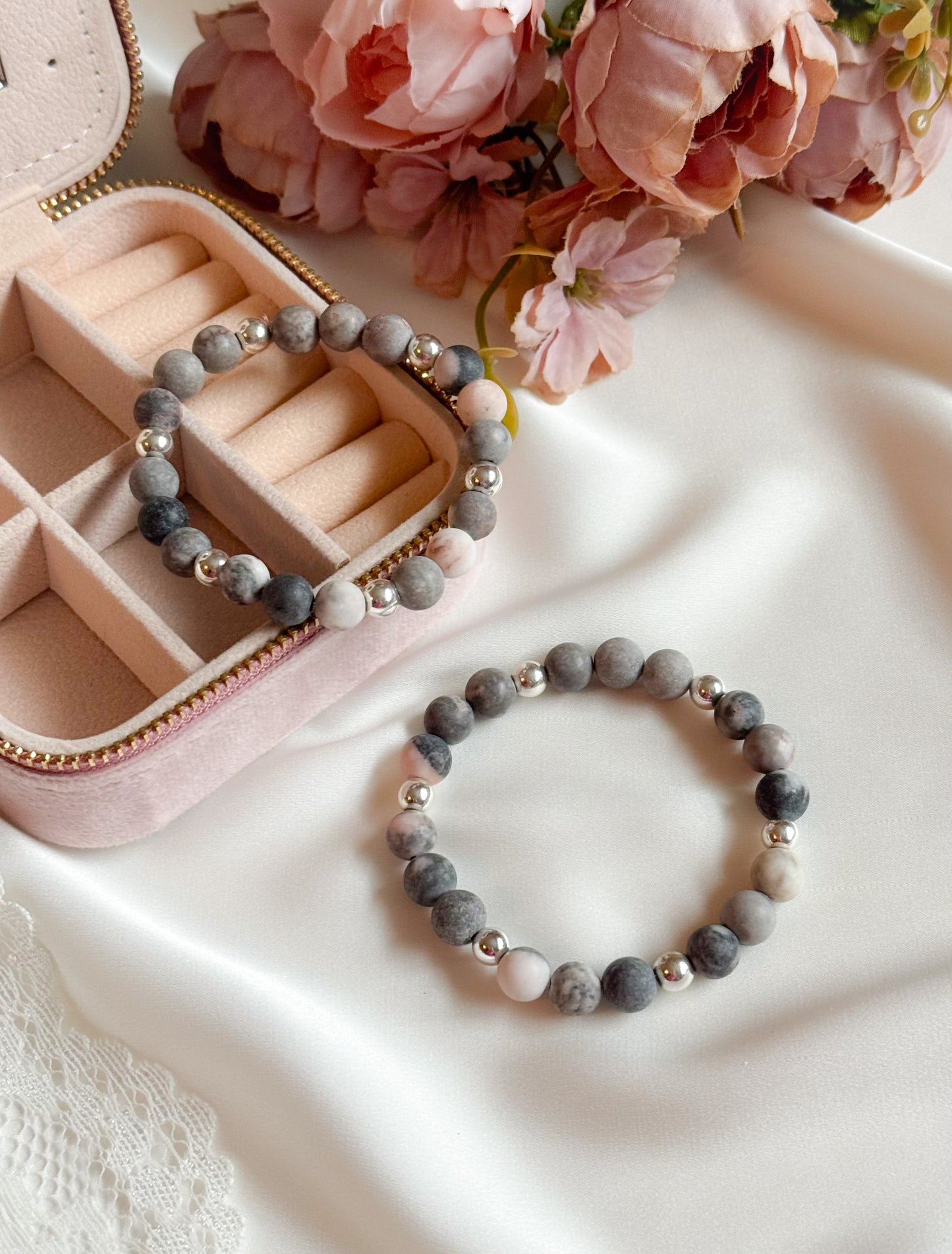 The Grey Dawn Jasper Bracelet