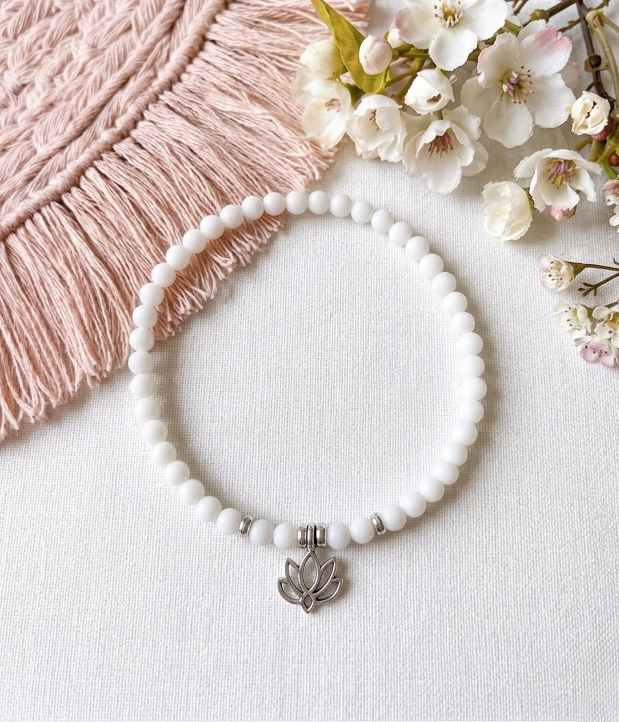 The White Lotus Anklet