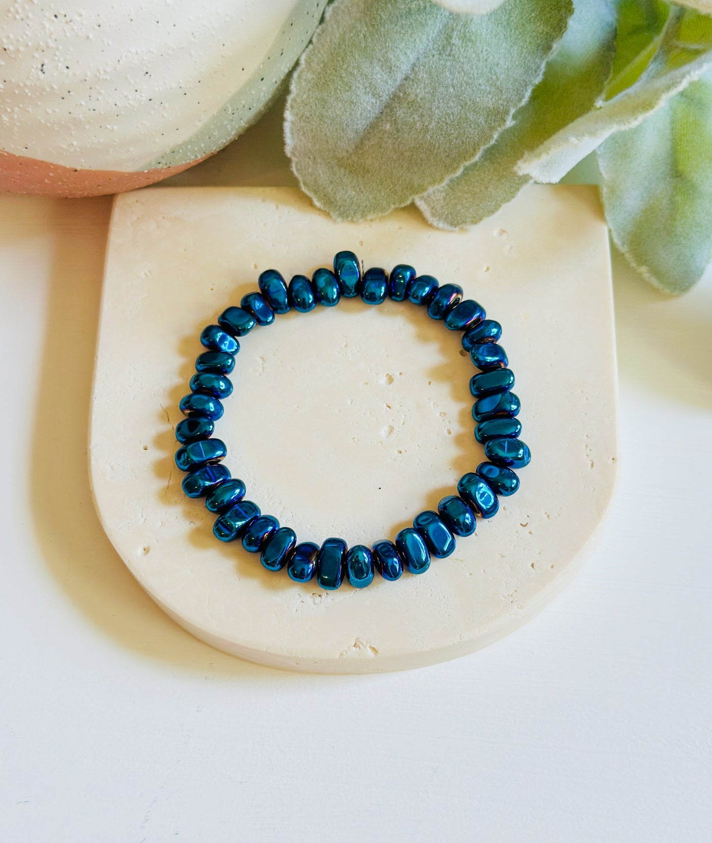 The Glimmering Sage Bracelets