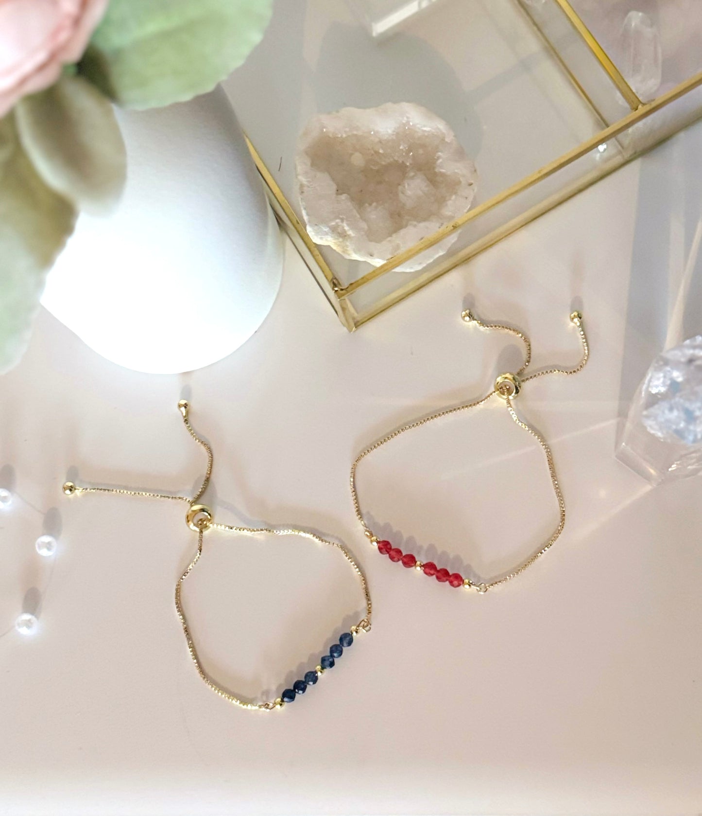 The Birthstone Gold Minimalist Bracelets