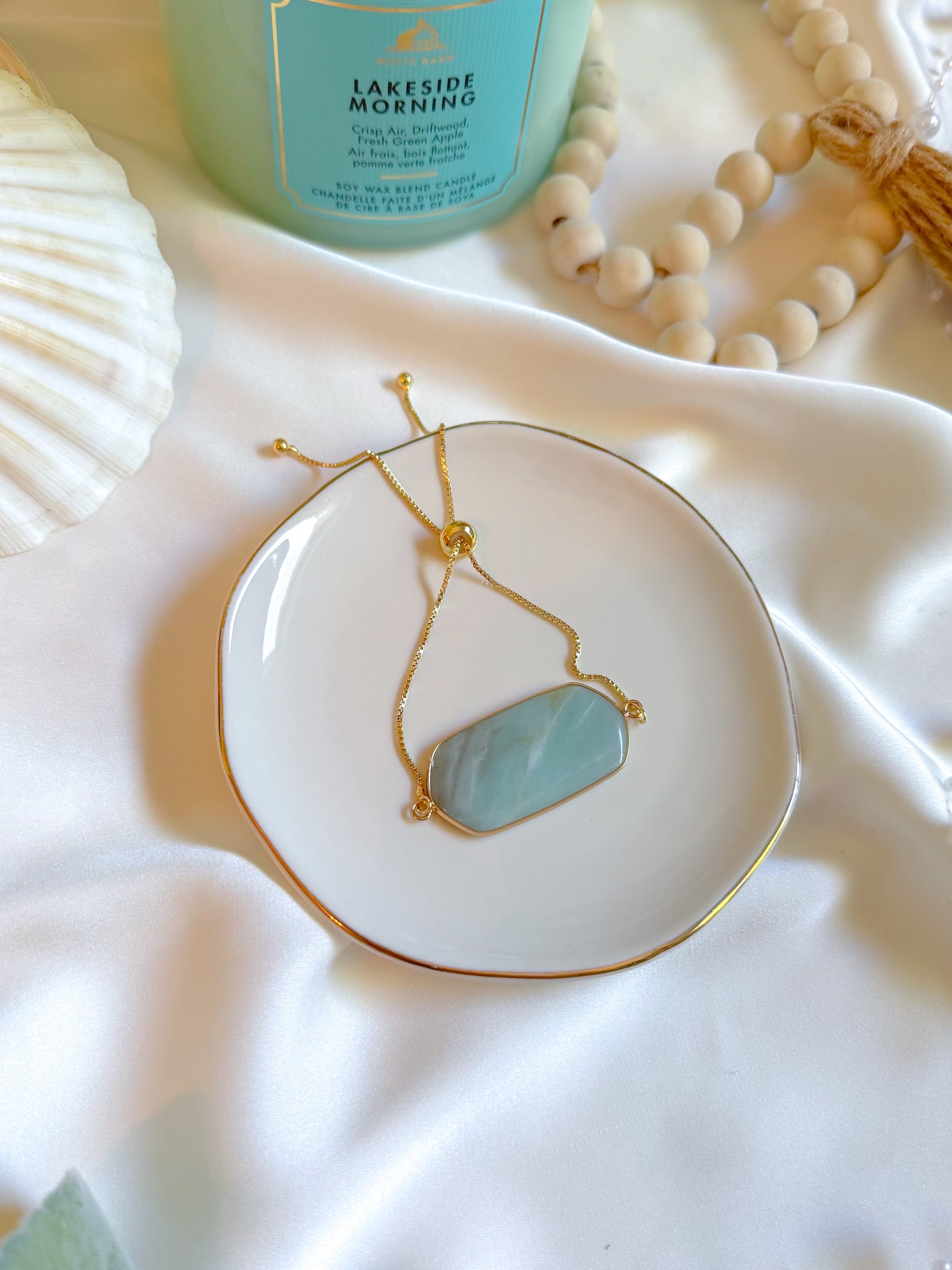 Amazonite Minimalist Bracelet