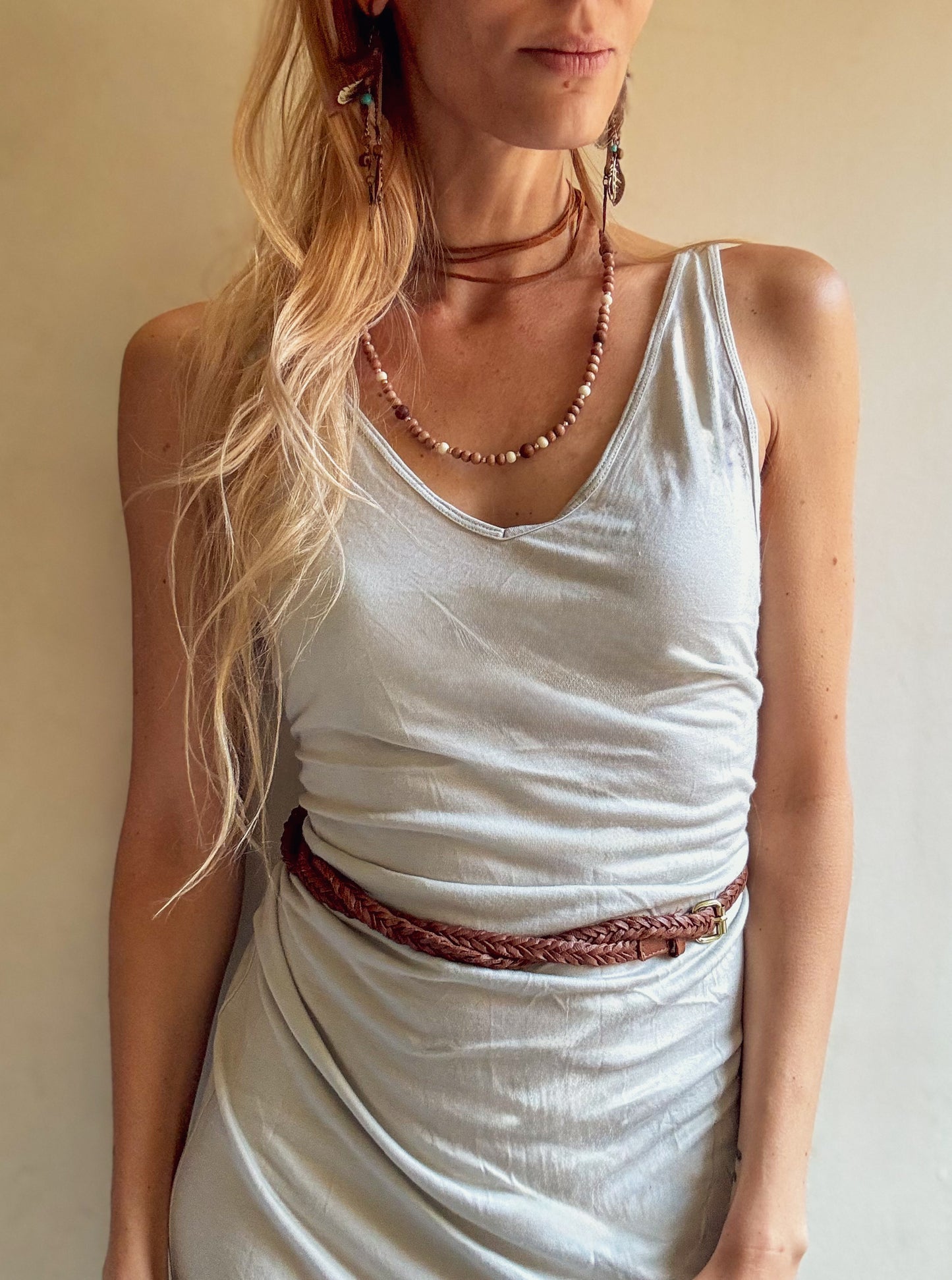 The Sienna Feather Earrings