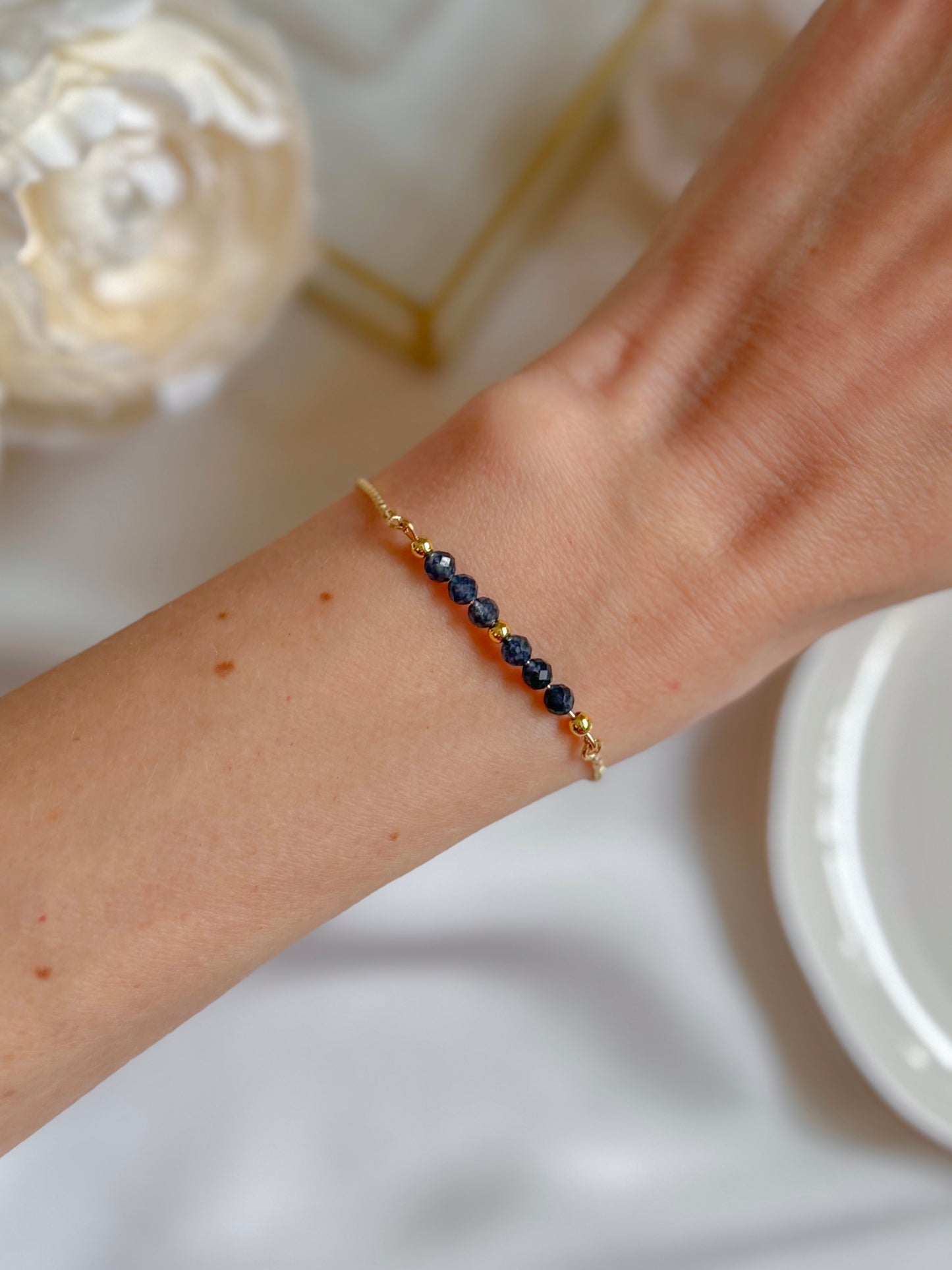 The Birthstone Gold Minimalist Bracelets