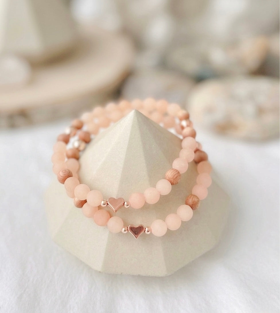 The Pretty in Peach Bracelet