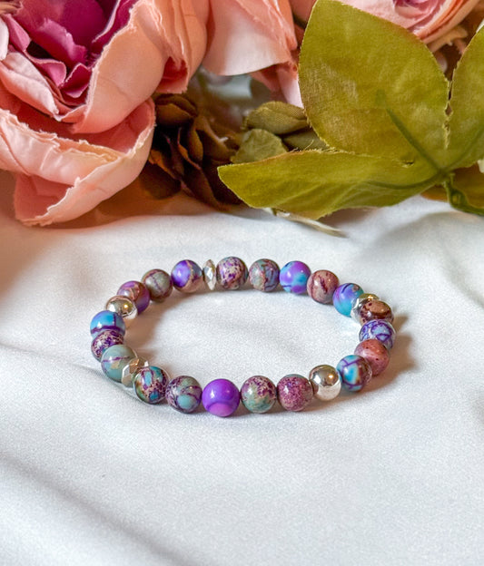 The Enchanted Peacock Bracelet