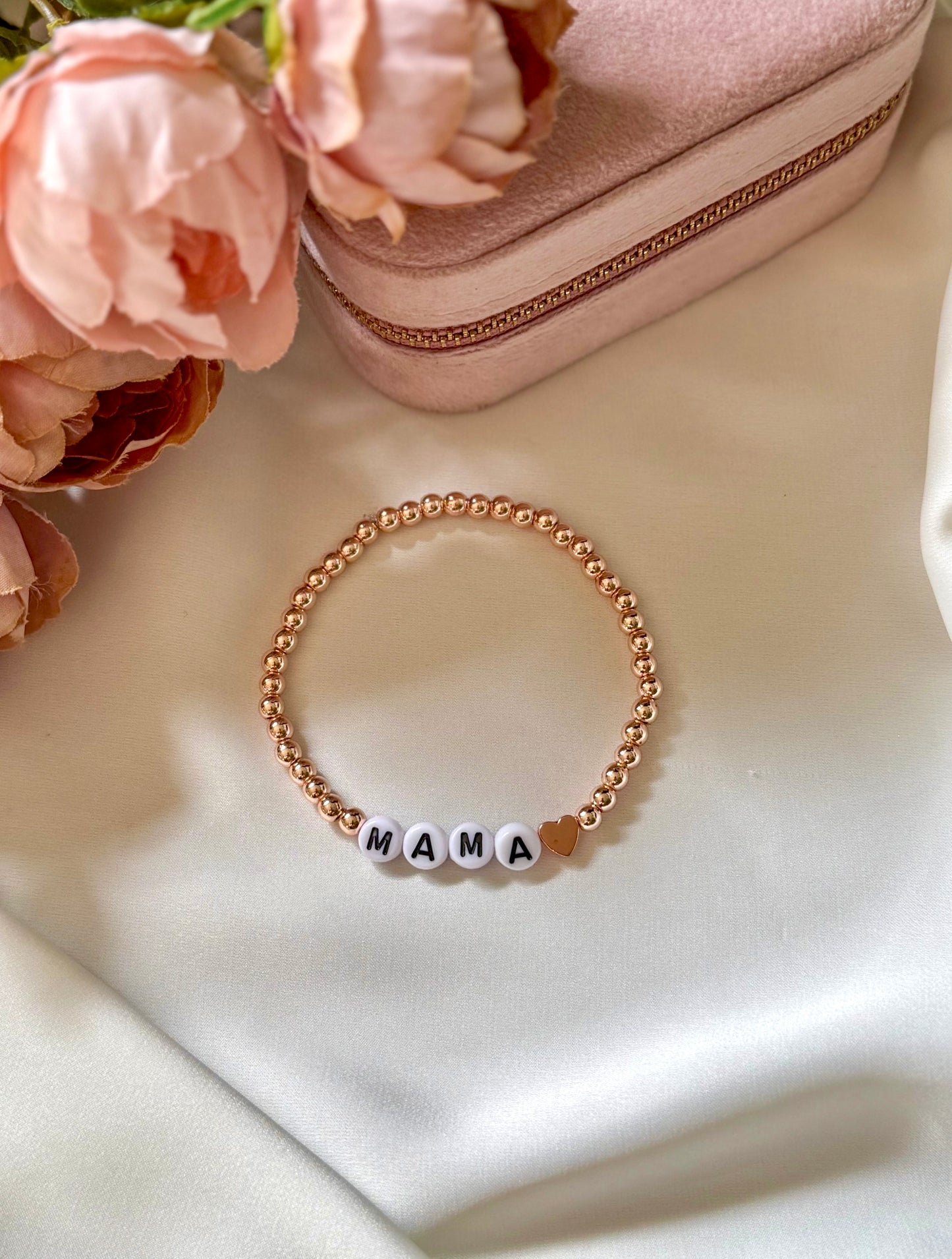 The Rose Gold Mama Bracelet