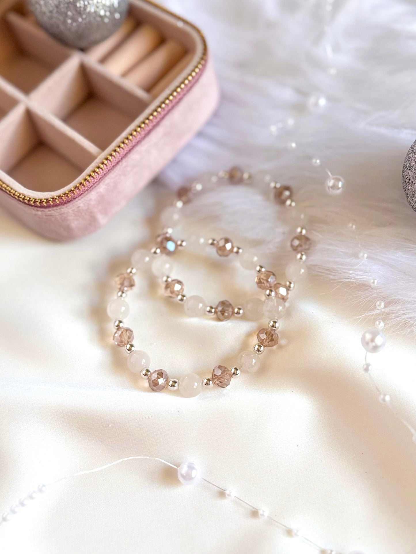 The Satin Snow Bracelet