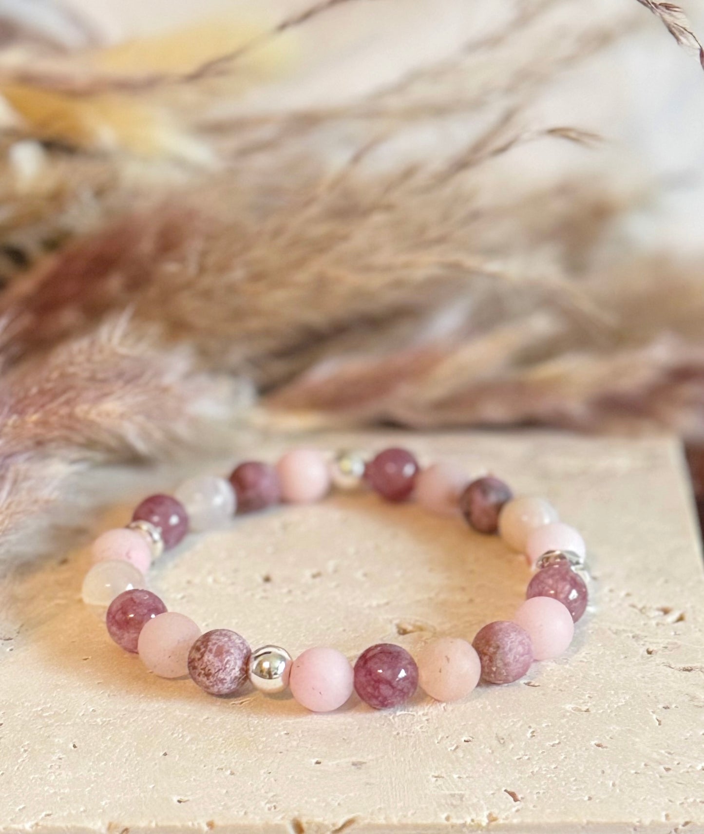 The Pink Cherry Bracelet