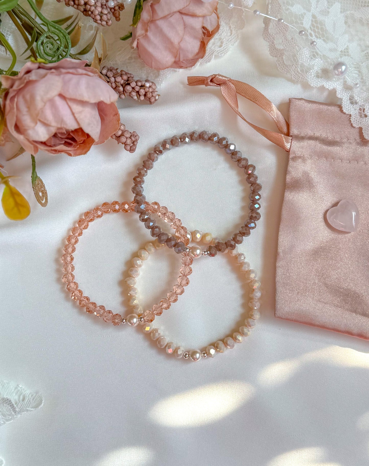The Lumi Pearl Bracelets