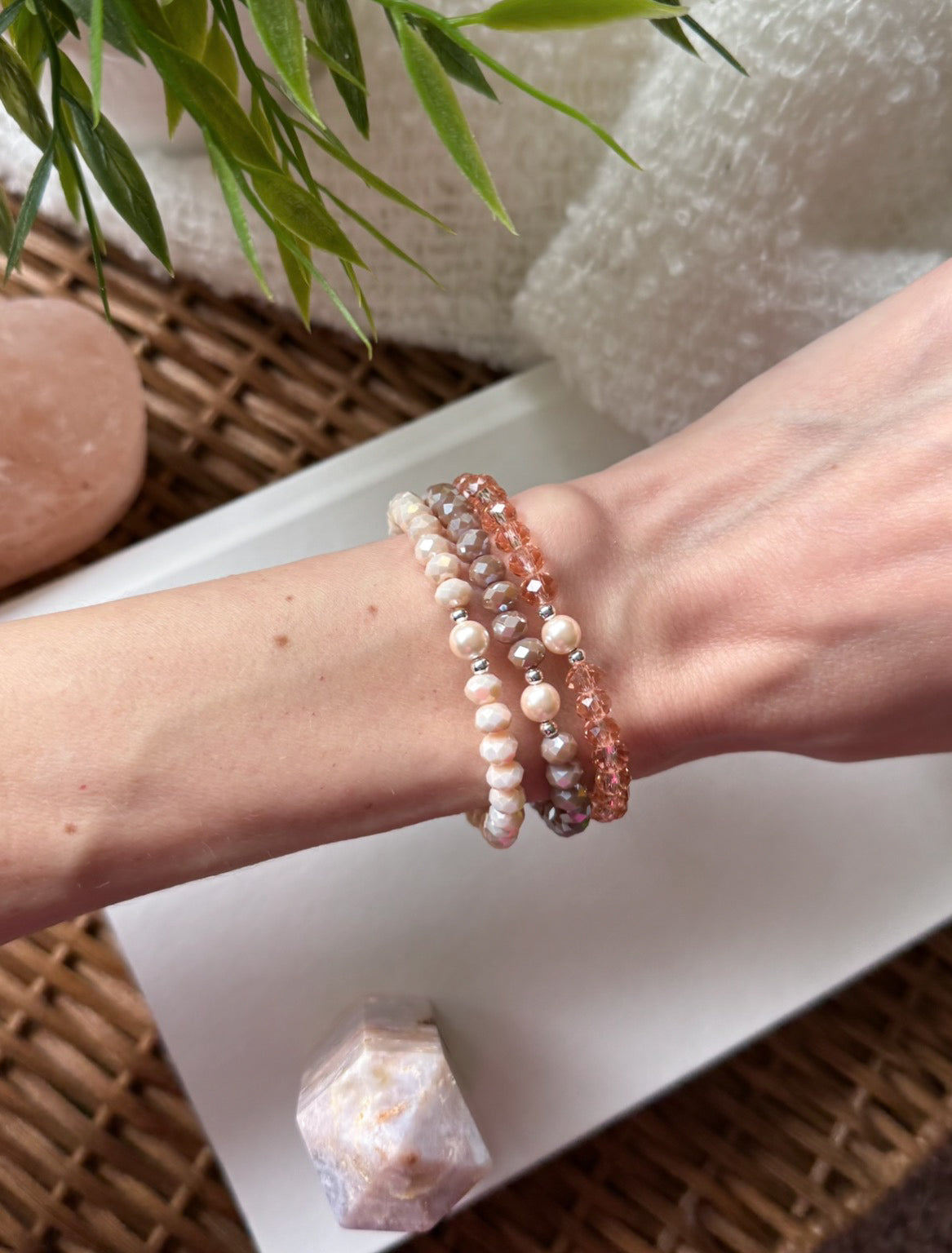 The Lumi Pearl Bracelets