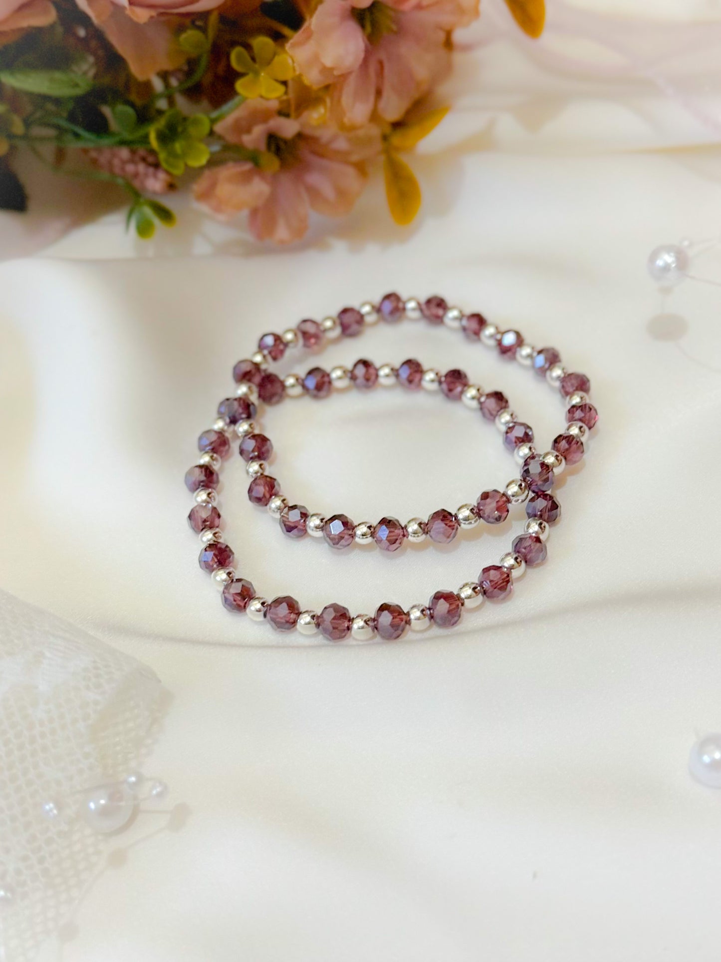 The Violet Veil Bracelet