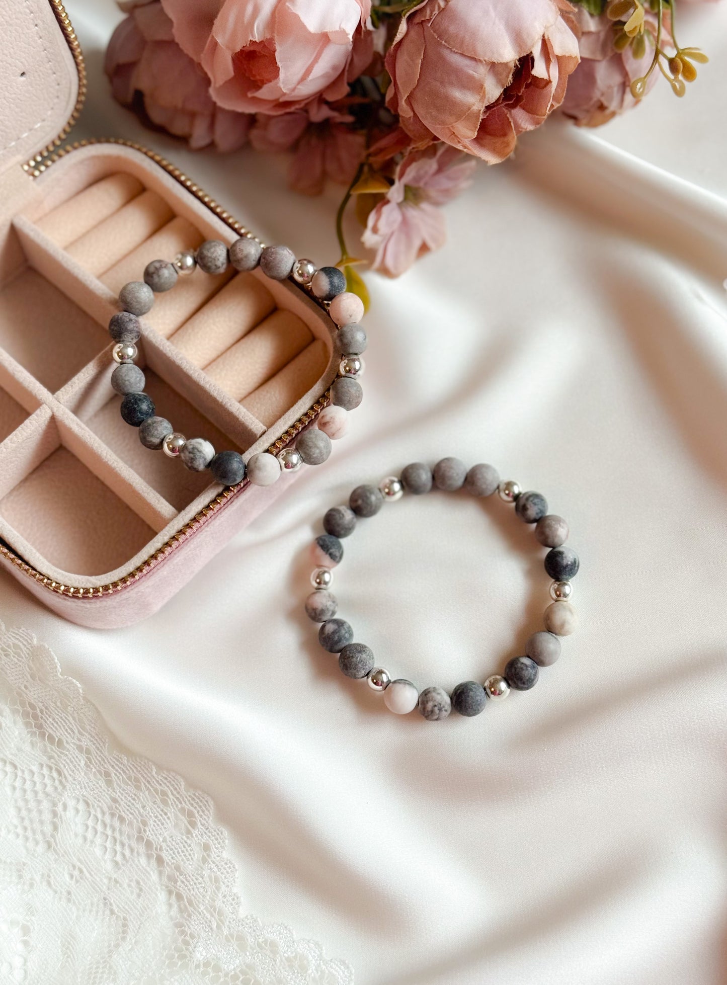 The Grey Dawn Jasper Bracelet