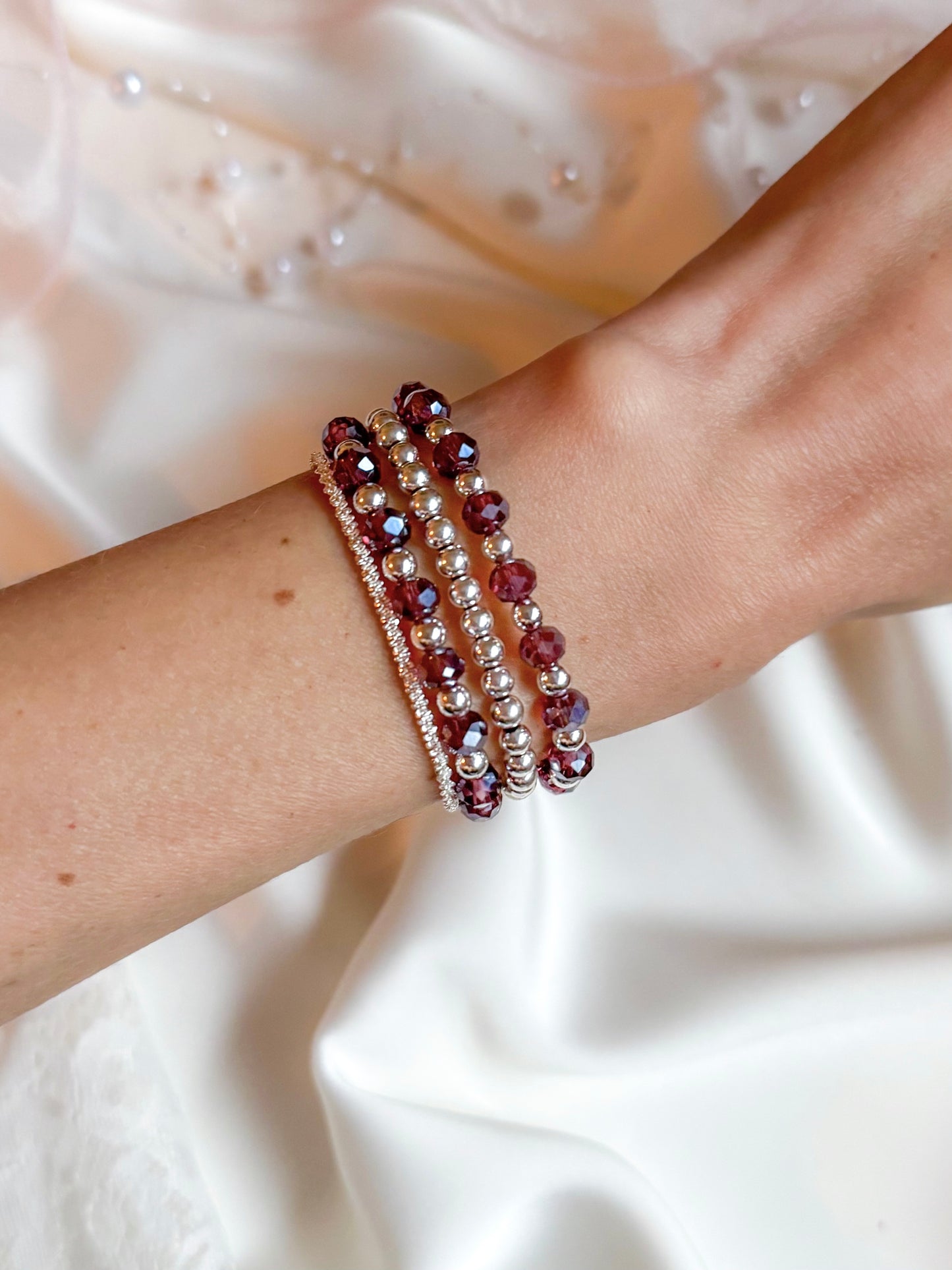 The Violet Veil Bracelet