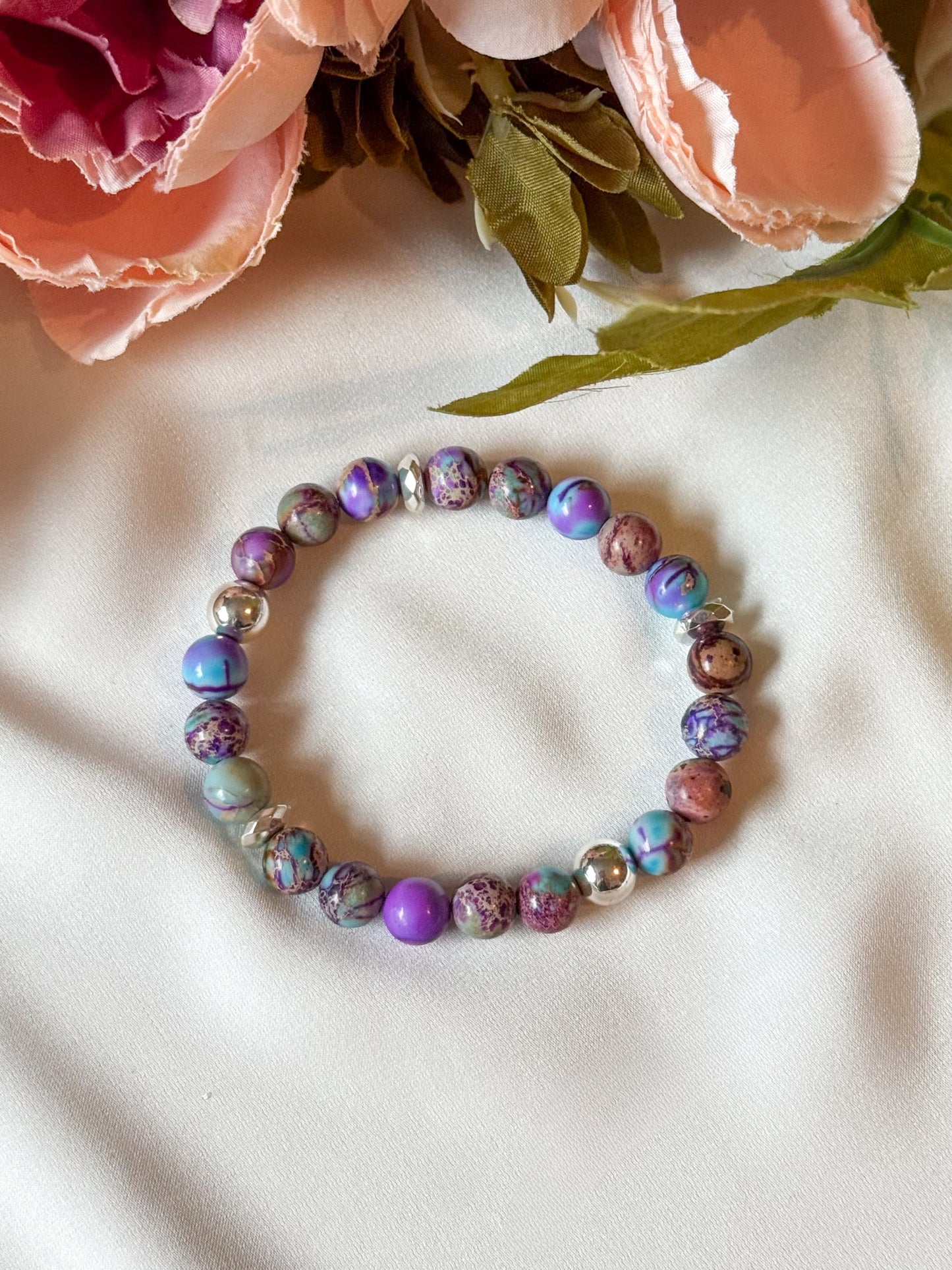 The Enchanted Peacock Bracelet