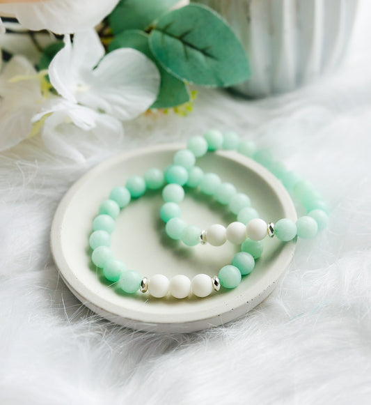 The Seafoam Breeze bracelets