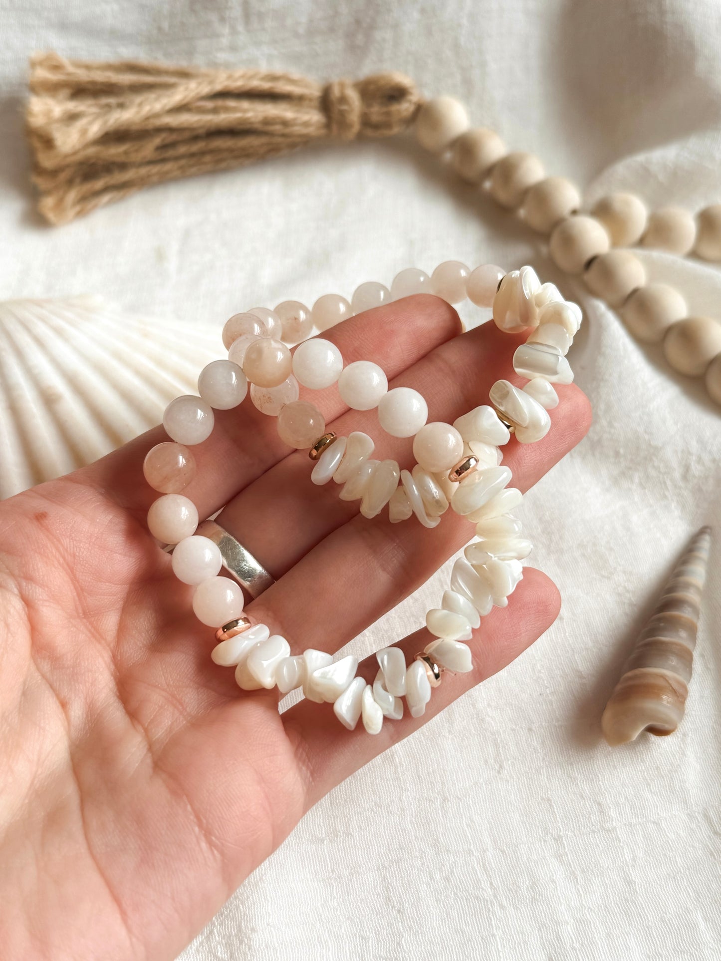 The Lumina Shell Bracelet