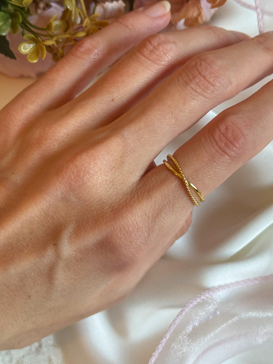 The Gold Serendipity Ring