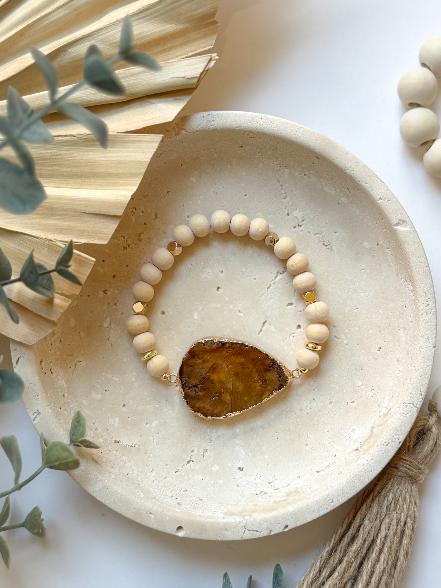 The Oat & Amber Bracelet