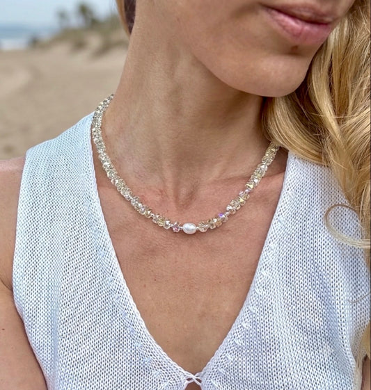 The Crystal Island Necklace
