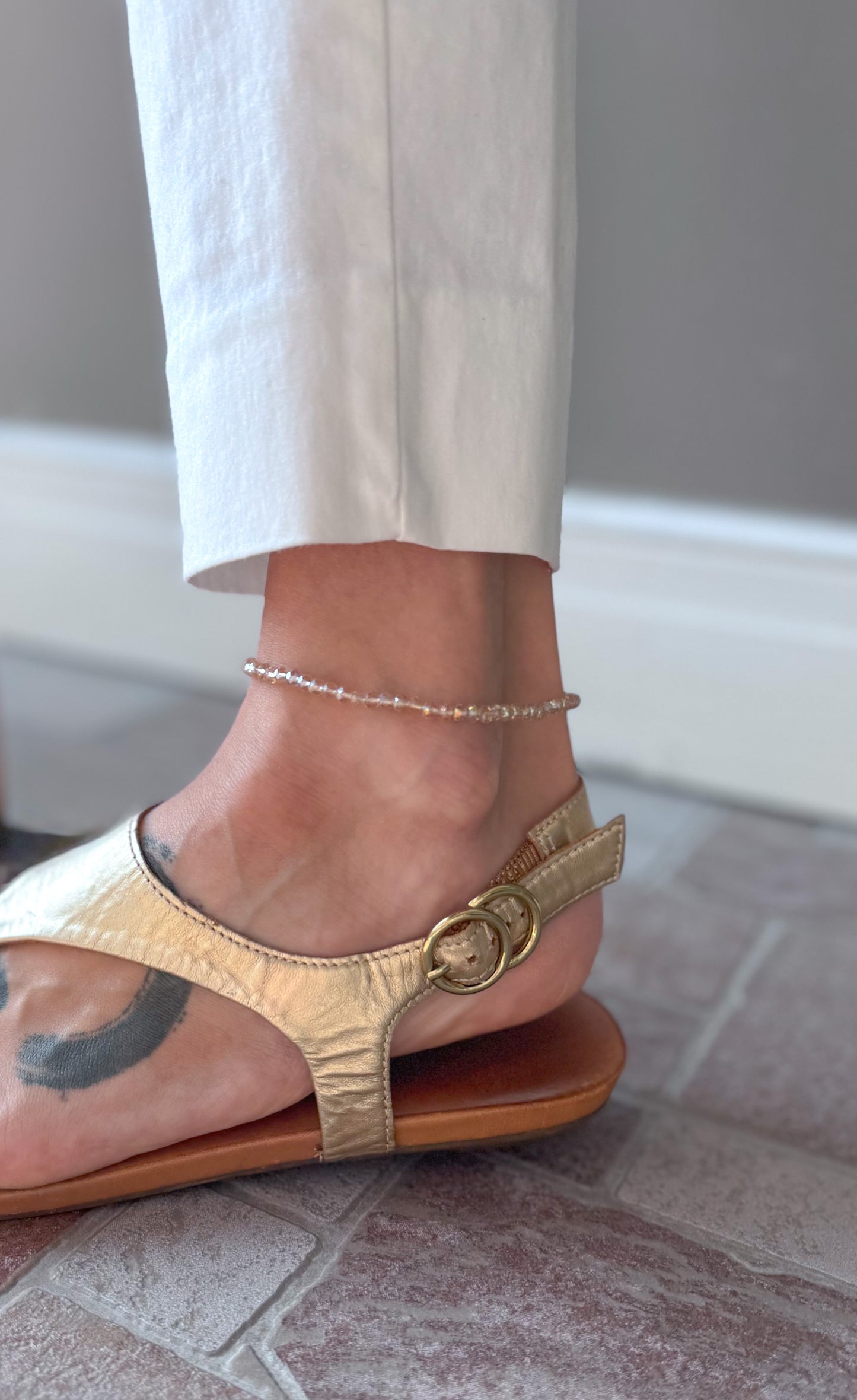 The Glimmering Love Anklet