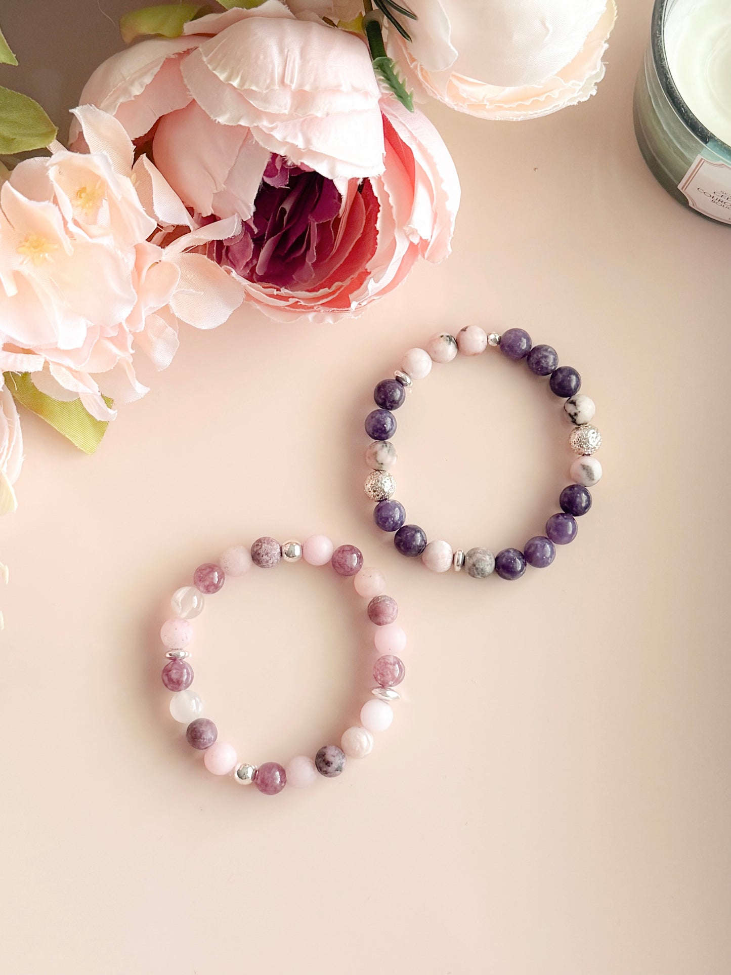 The Petal & Plum Bracelets