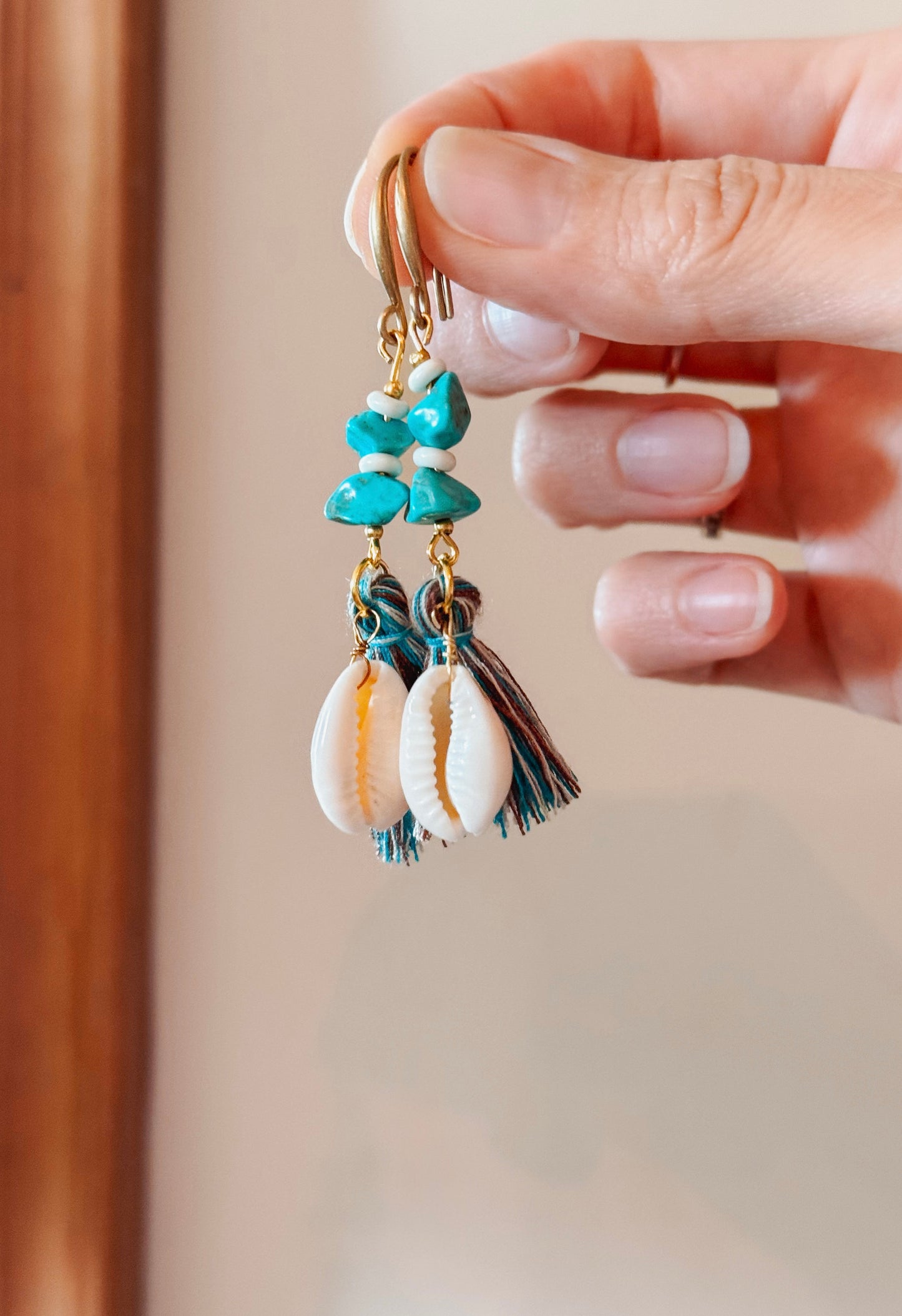 The Tulum Tassel Earrings