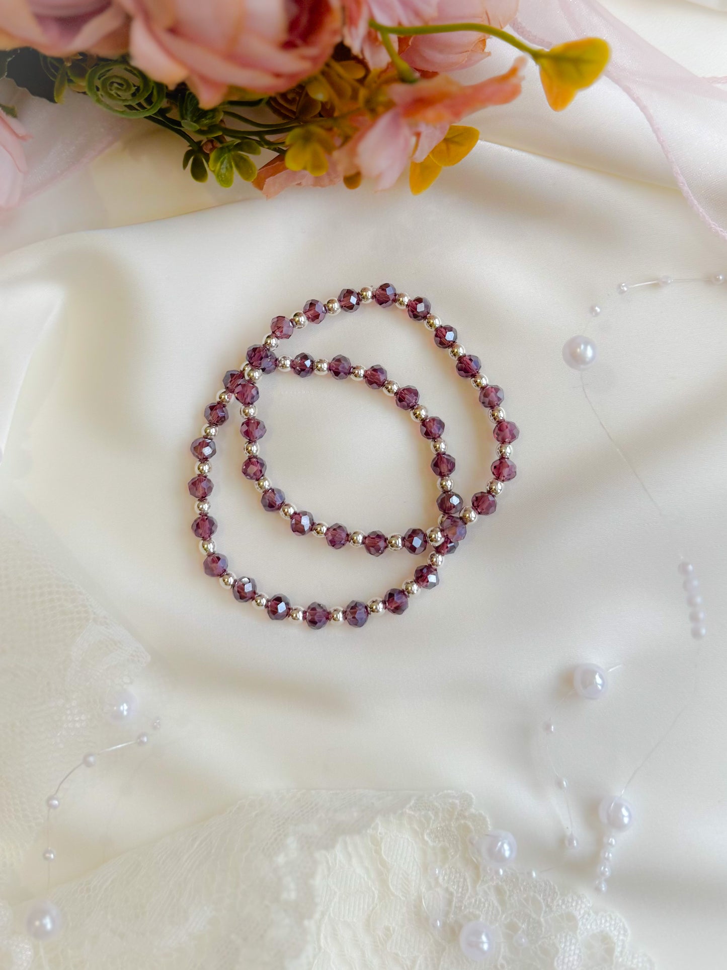 The Violet Veil Bracelet