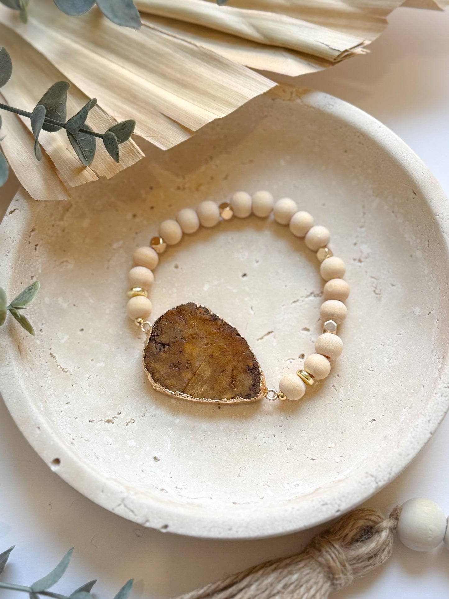 The Oat & Amber Bracelet