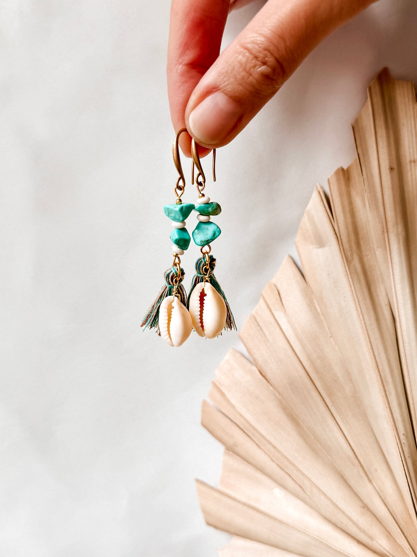 The Tulum Tassel Earrings