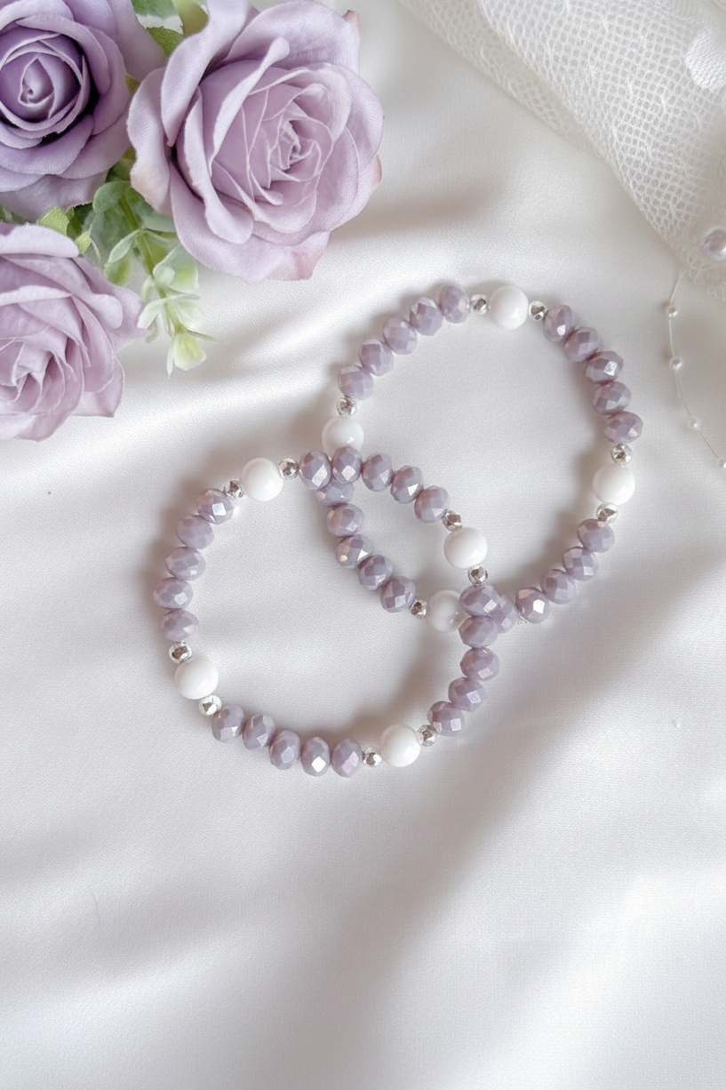 The Lavender Lace Bracelet