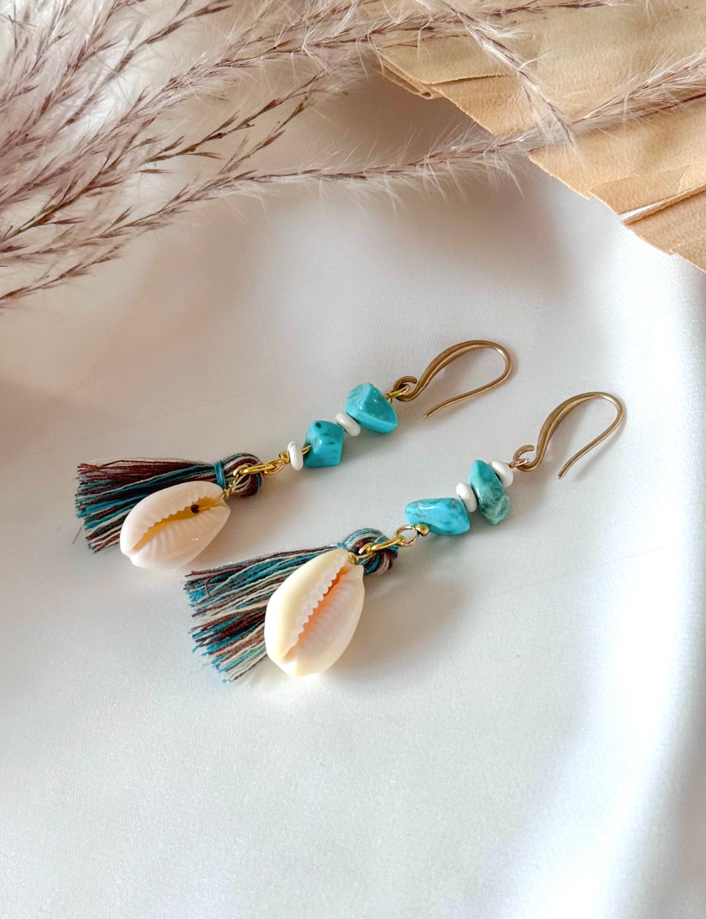 The Tulum Tassel Earrings