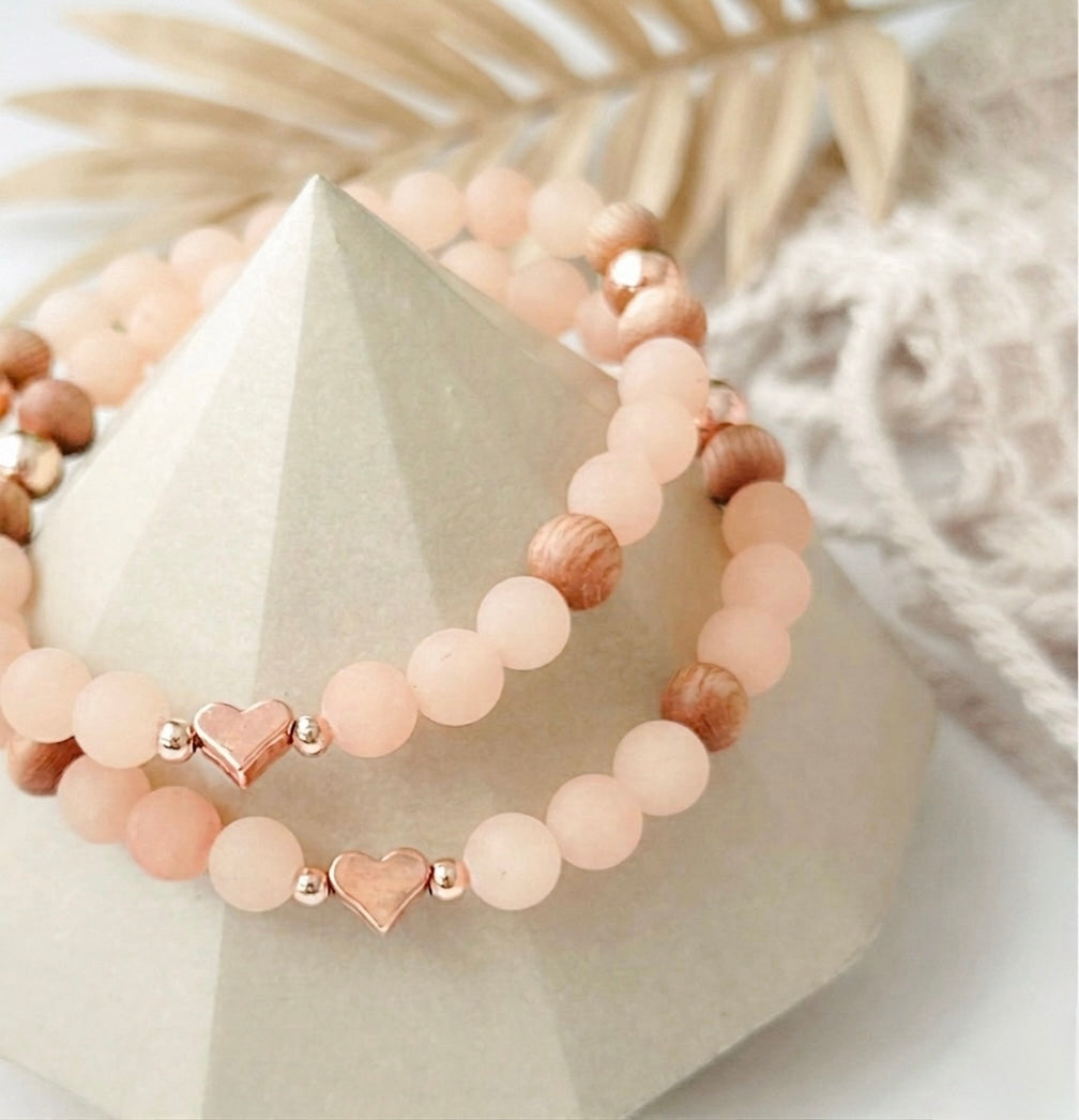 The Pretty in Peach Bracelet