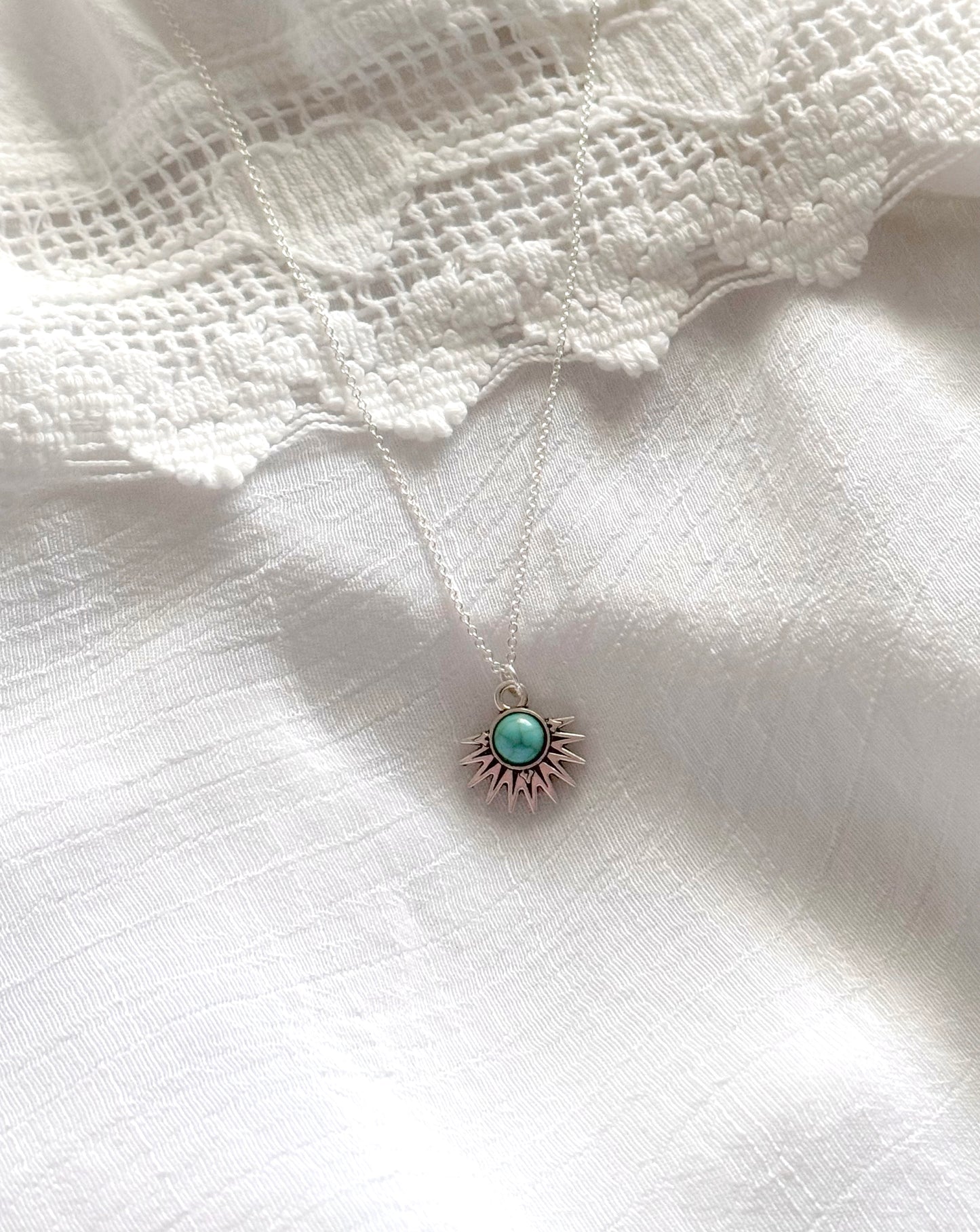 The Turquoise Ray Necklace