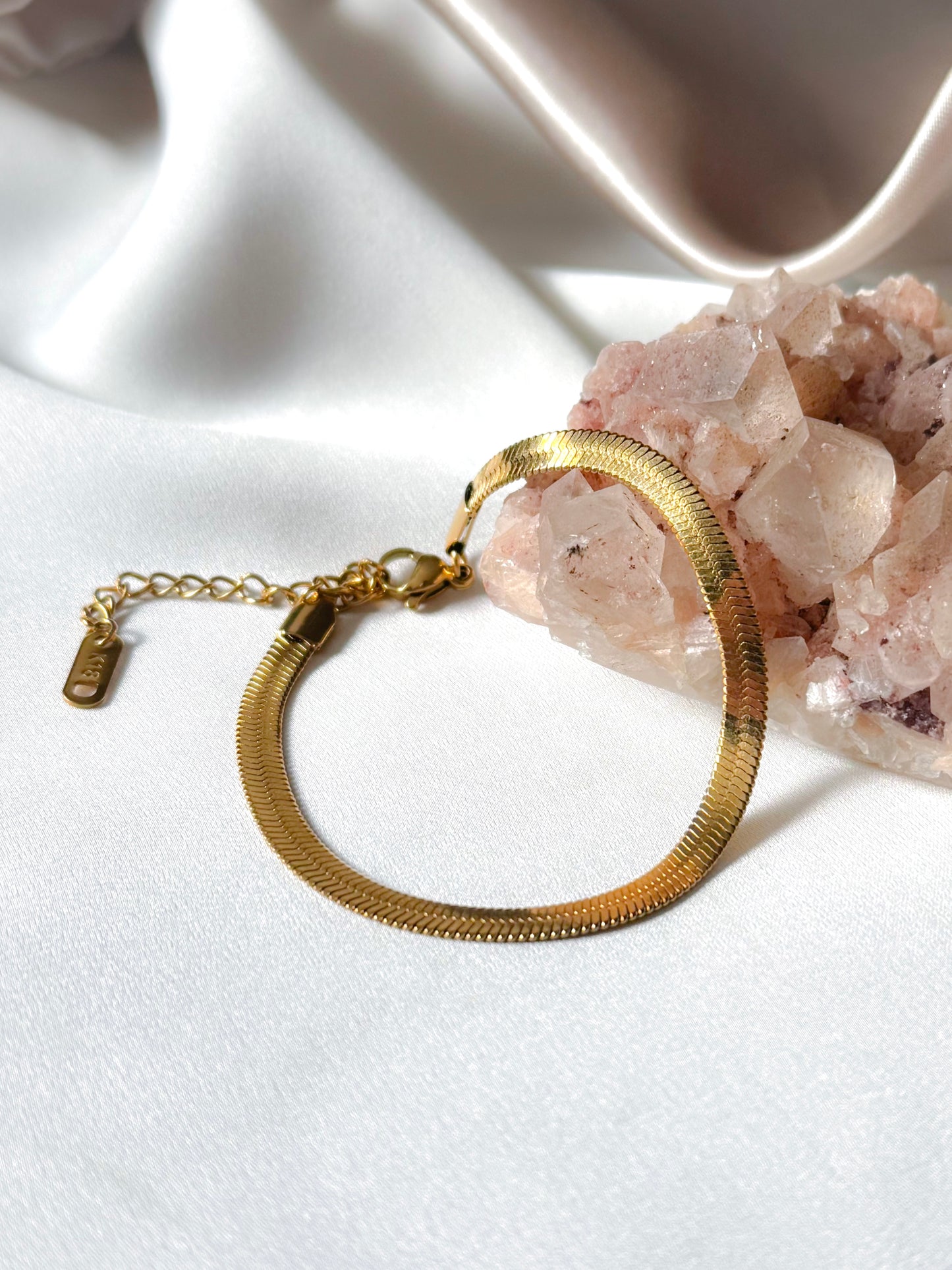 The Isabella Herringbone Bracelet