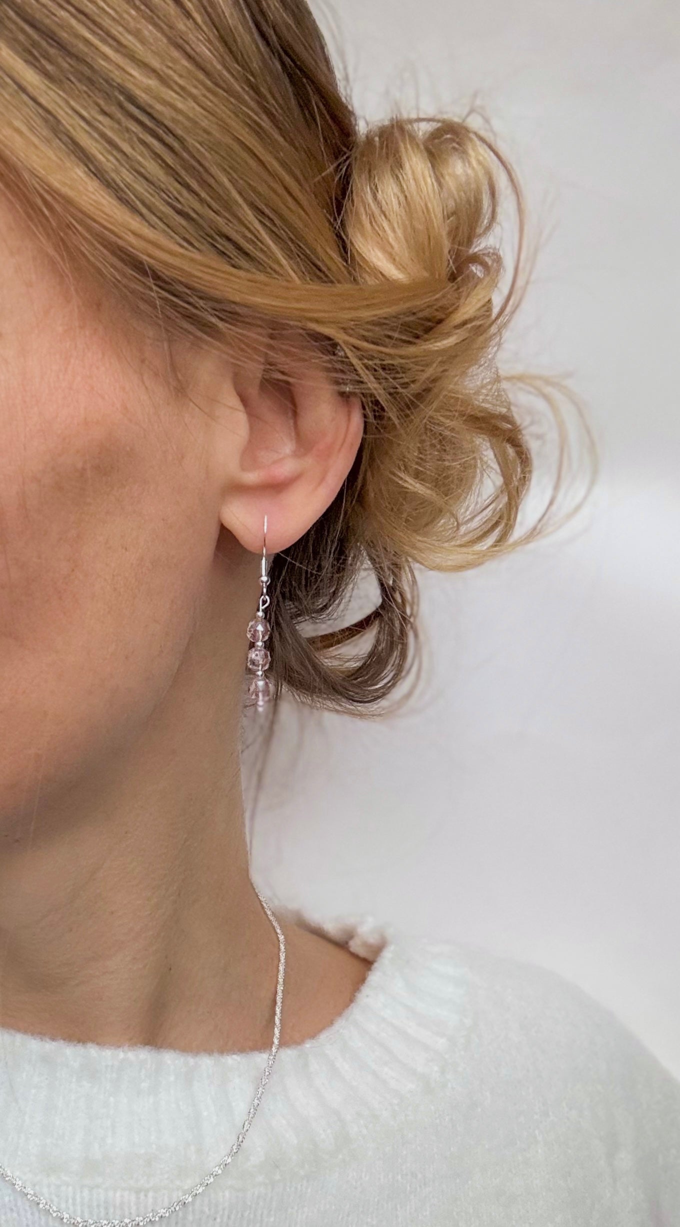 The Pink Noël Drop Earrings