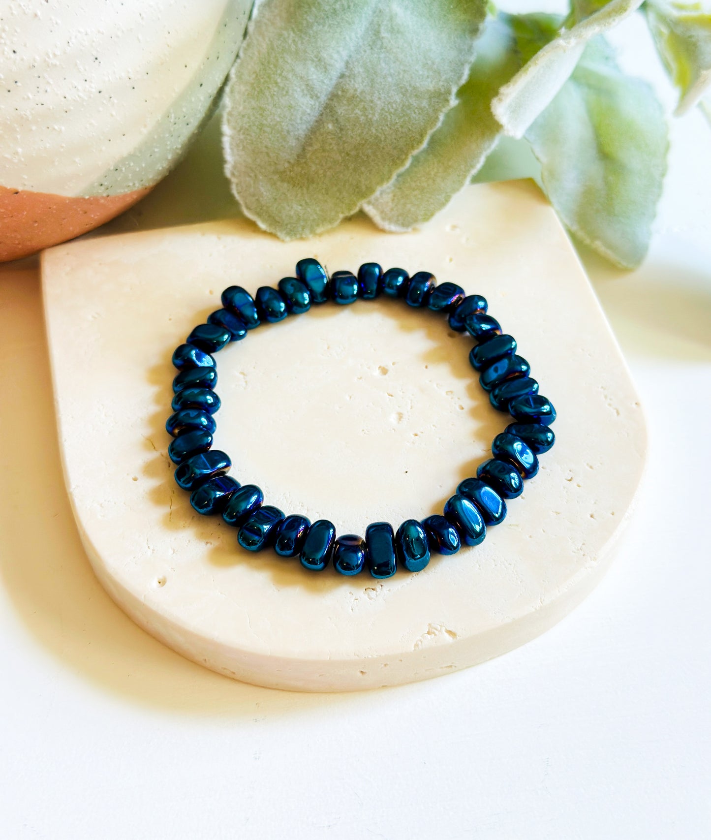 The Cosmic Azure Bracelet