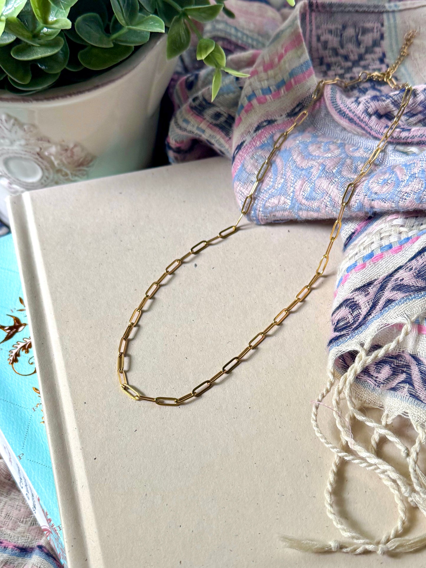 The Portia Paperclip Necklace