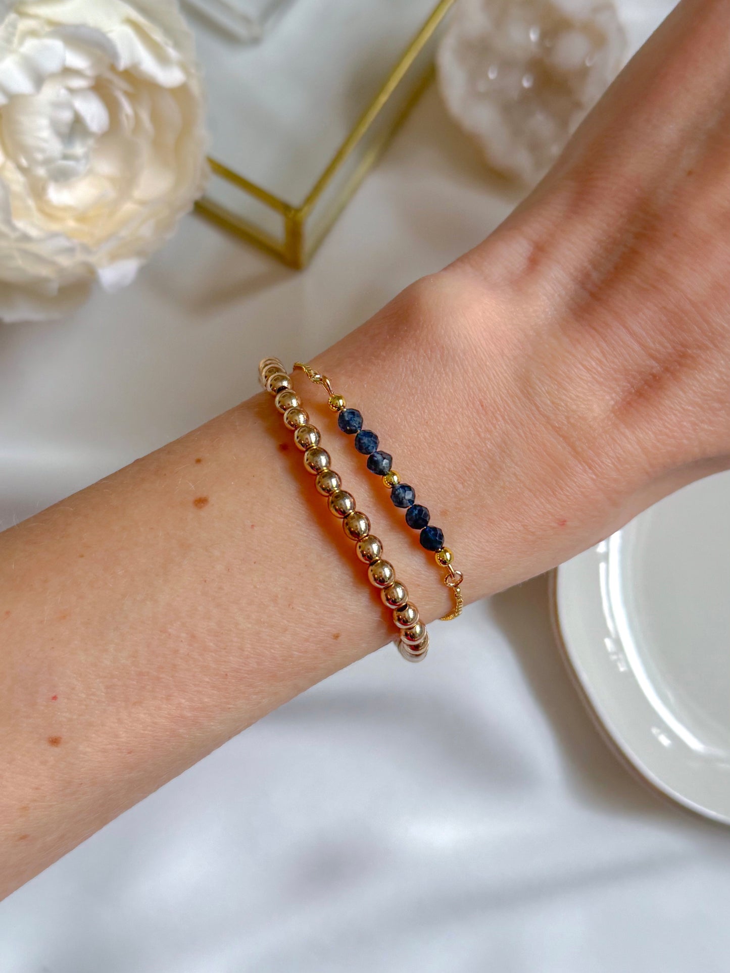 The Birthstone Gold Minimalist Bracelets