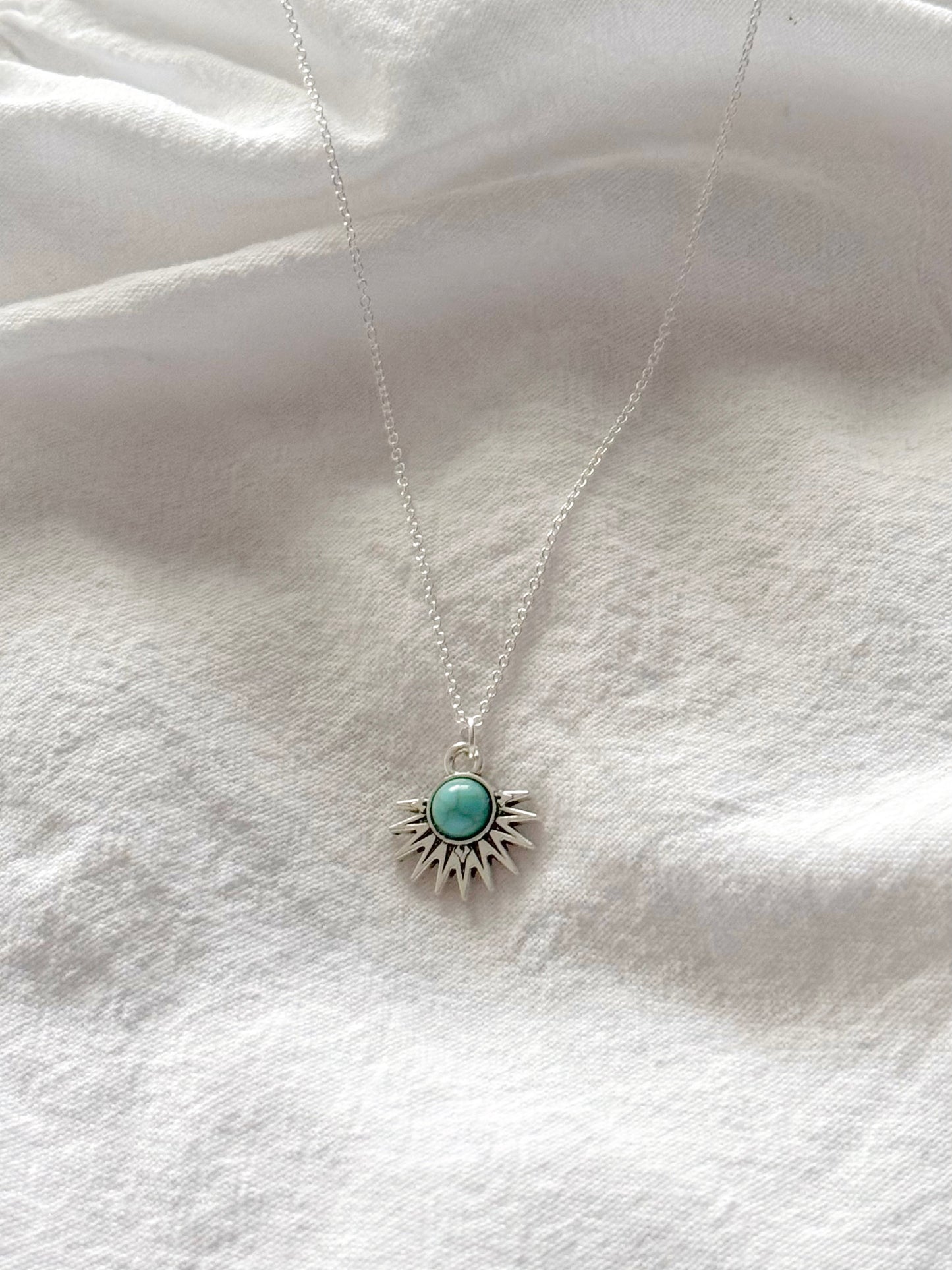 The Turquoise Ray Necklace