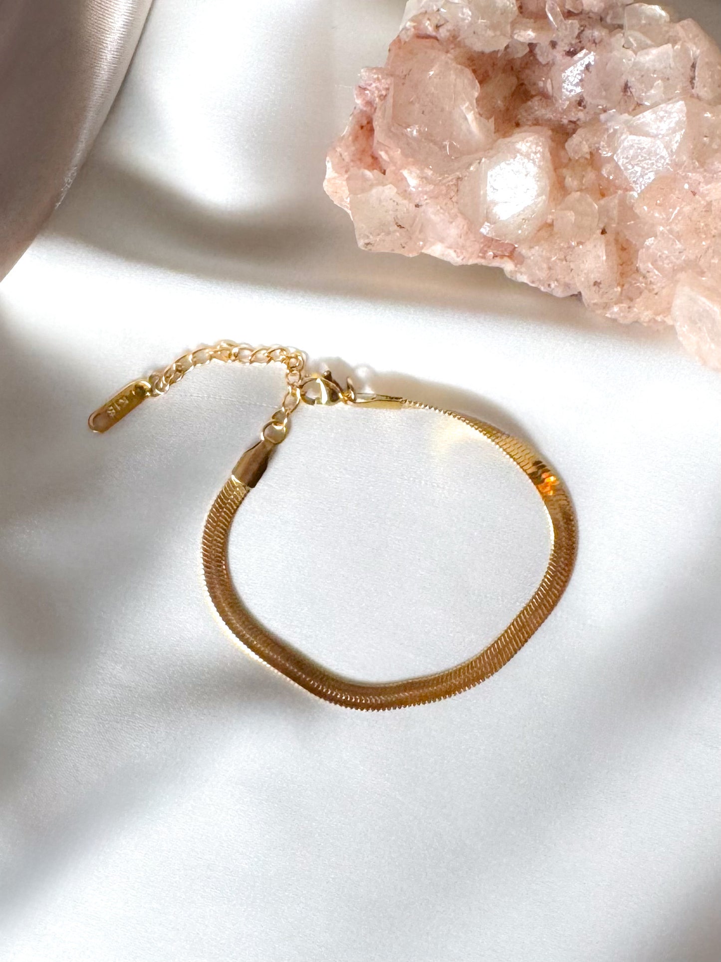 The Isabella Herringbone Bracelet