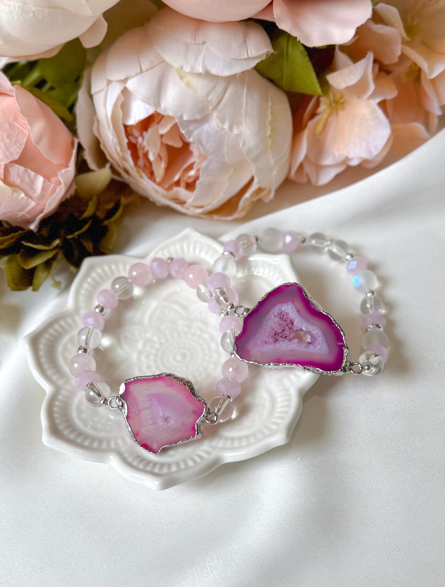 The Moonlit Blossom Bracelets