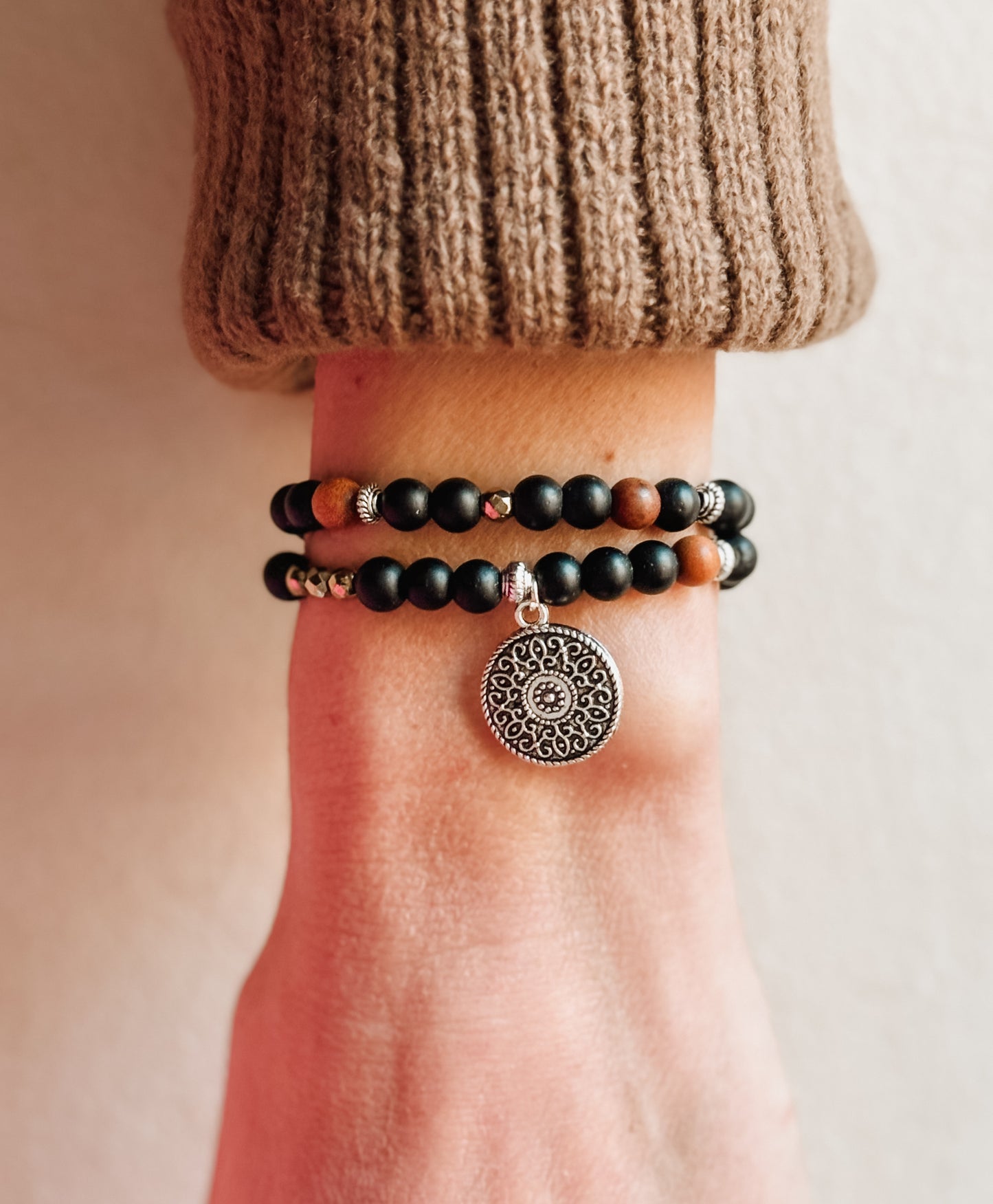 The Rooted Mandala Wrap Bracelet