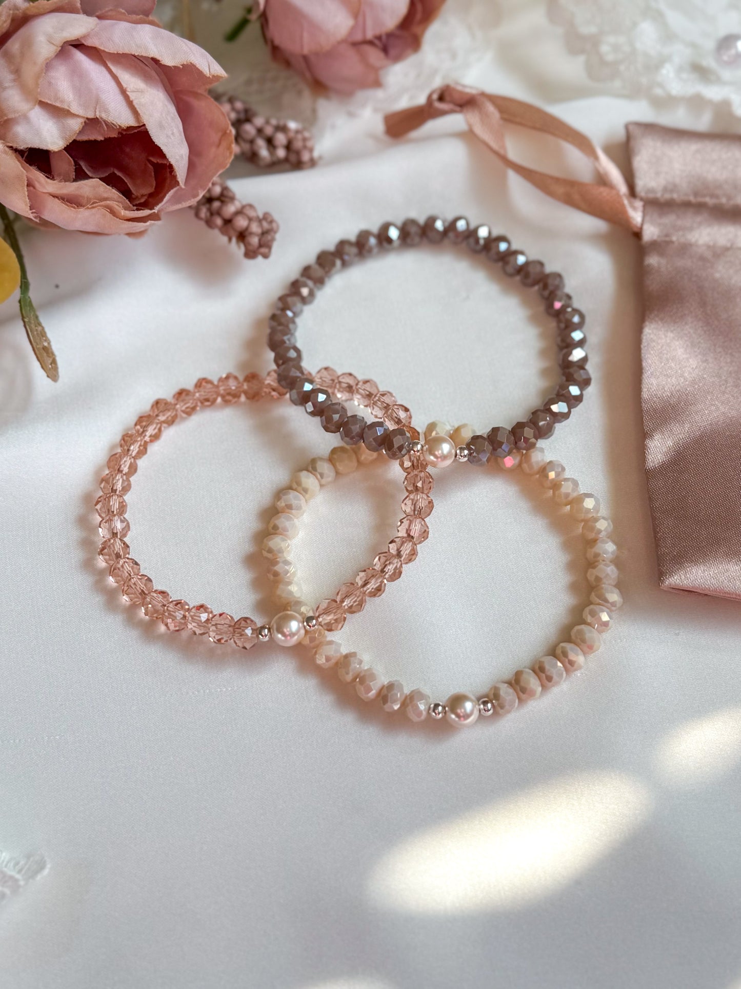 The Lumi Pearl Bracelets