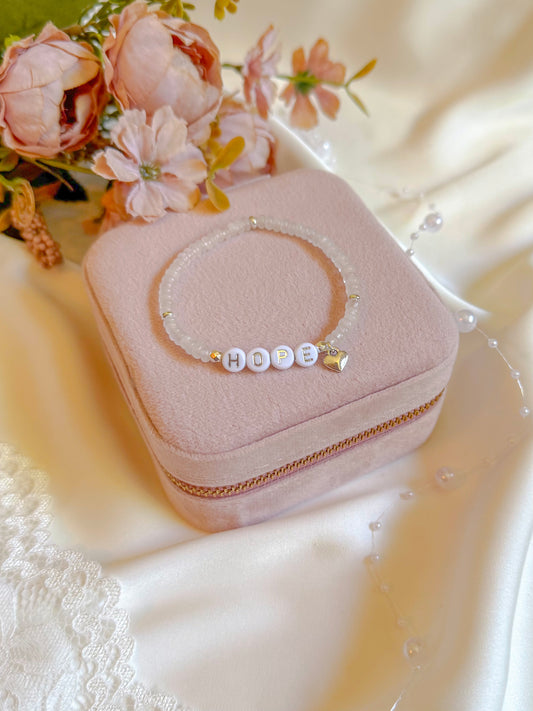 The Hopeful Heart Bracelet