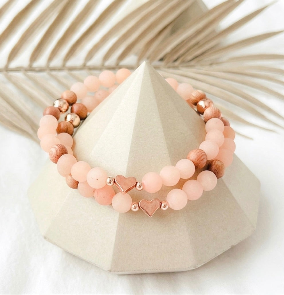 The Pretty in Peach Bracelet