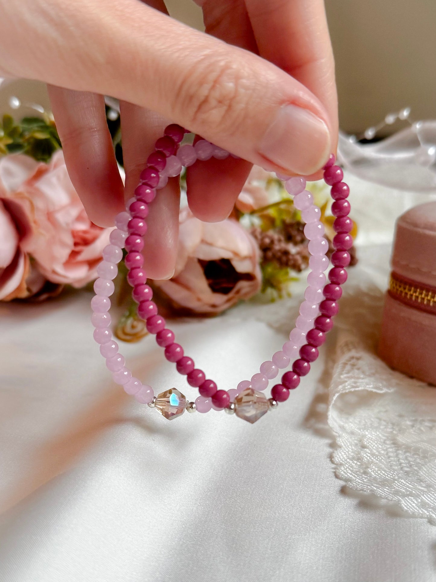 The Peony & Orchid Bracelets