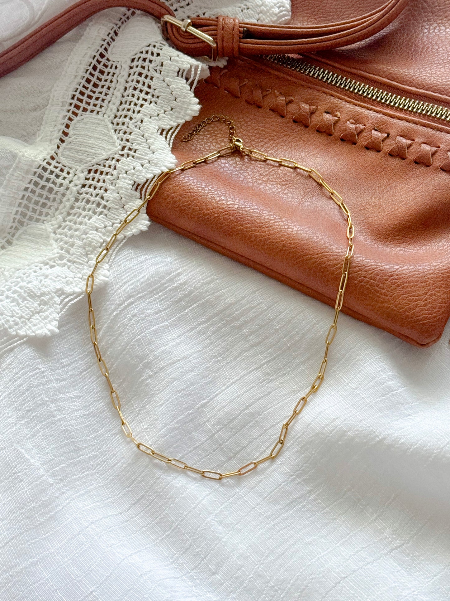 The Portia Paperclip Necklace