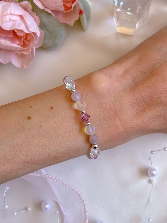 The Rose Aura Quartz Bracelet